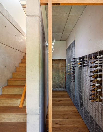 Contemporary Wine Cellar by Richard Cole Architecture