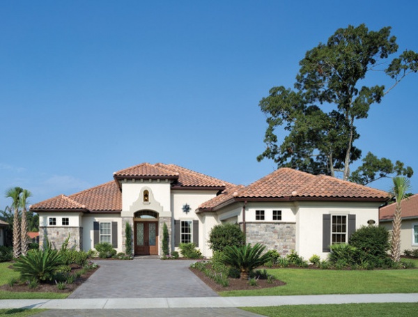 Mediterranean Exterior by Arthur Rutenberg Homes