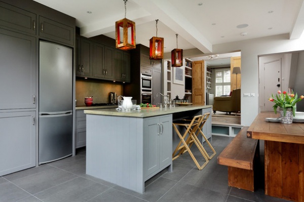 Contemporary Kitchen by Cue & Co of London