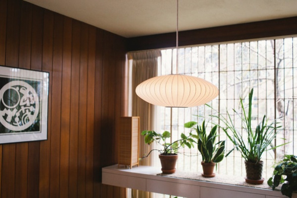 Midcentury Dining Room by A Darling Felicity Photography