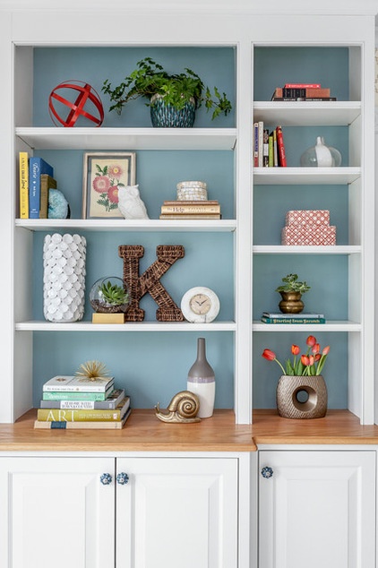 Room of the Day: Bright Transitional Home Office Serves Double Duty