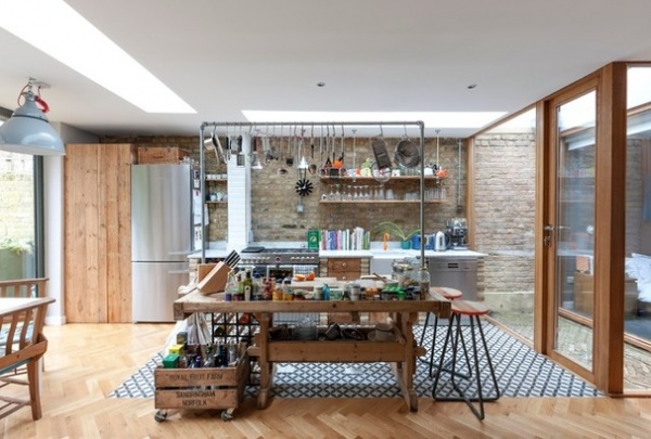 Houzz Tour: Light Streams Into a Once-Dark London Flat