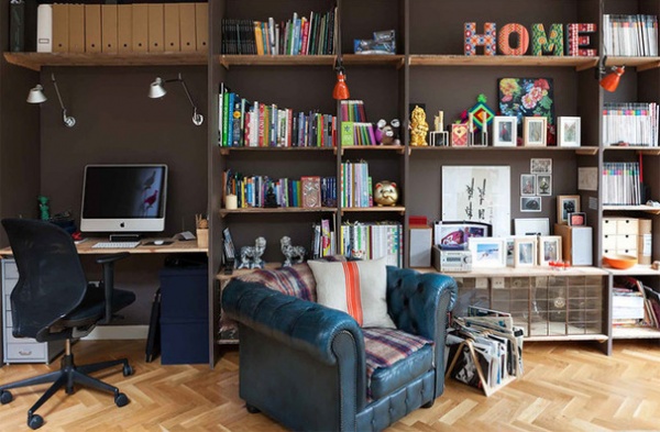 Eclectic Living Room by Martins Camisuli Architects