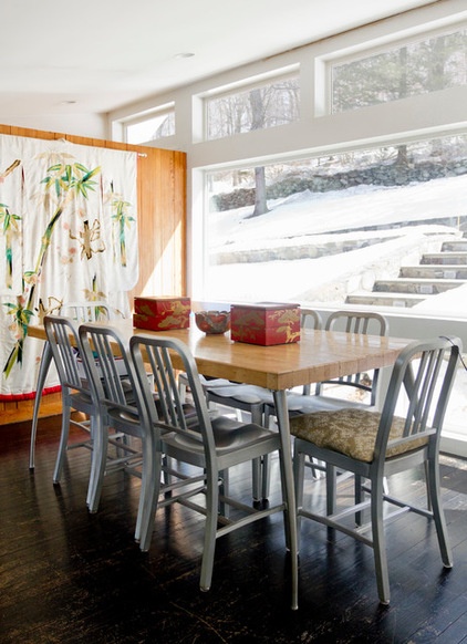 Modern Dining Room by Rikki Snyder