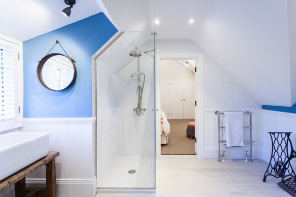 Beach Style Bathroom by Randell Design Group