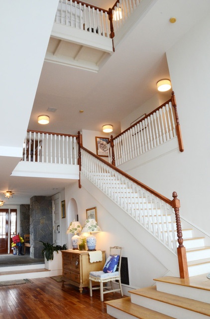 Beach Style Staircase by Faith Towers Media