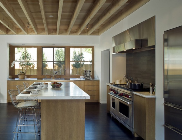 Transitional Kitchen by Arcanum Architecture