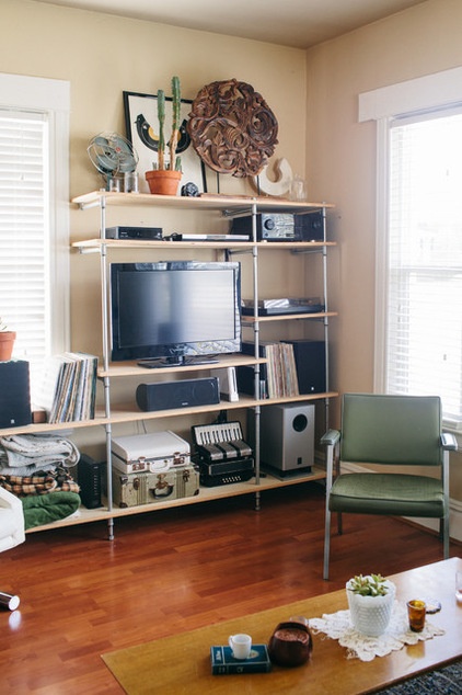 Eclectic Living Room by A Darling Felicity Photography