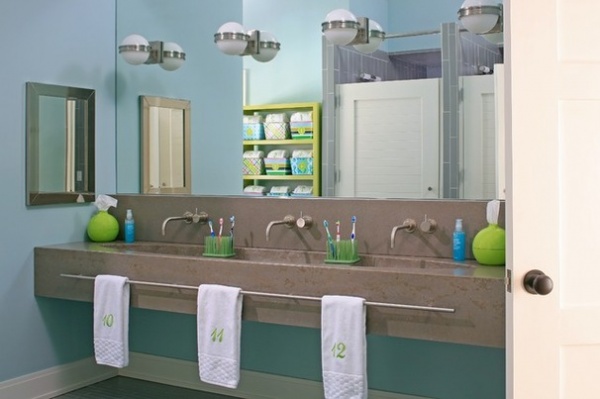 15 Bright Ideas for Kids’ Bathrooms