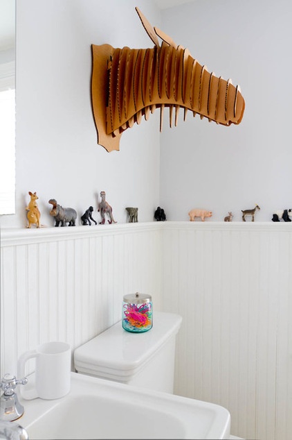 Eclectic Bathroom by Rikki Snyder