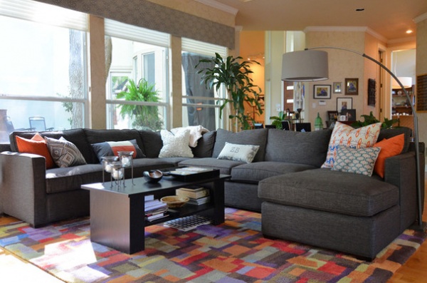 Eclectic Living Room by Sarah Greenman