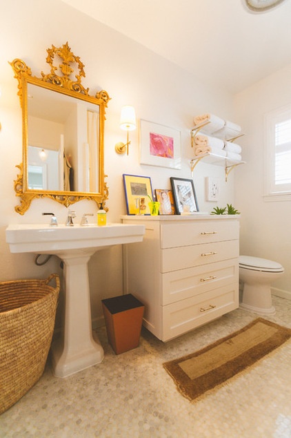 Eclectic Bathroom by Heather Banks