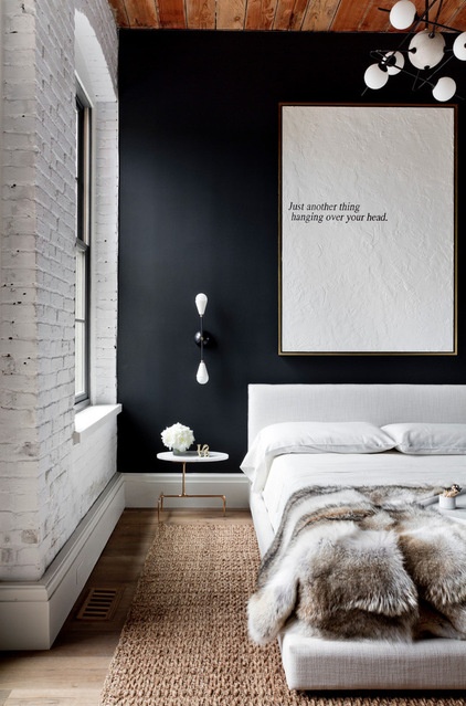 Industrial Bedroom by Tamara Magel Studio