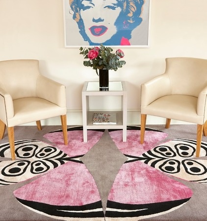 Make a Statement With a Bold, Artistic Rug