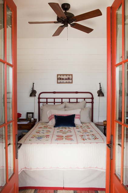 Farmhouse Bedroom by The Design Atelier, Inc.