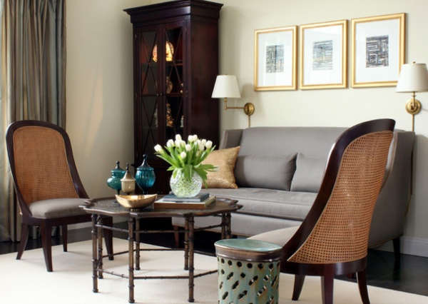 Traditional Living Room by Sean Michael Design