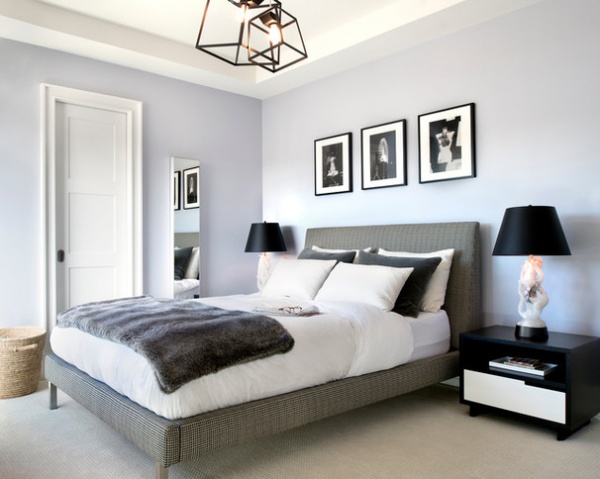 Transitional Bedroom by ae design