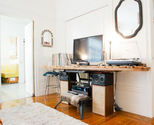 Eclectic Living Room by Nanette Wong