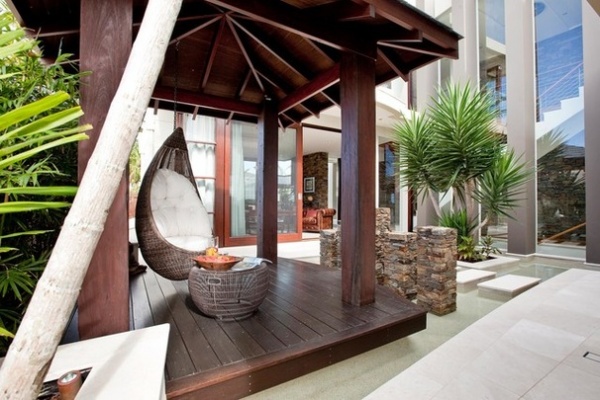 Tropical Patio by Paul Clout Design