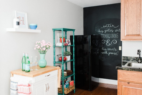 Transitional Kitchen by Michaela Noelle Designs