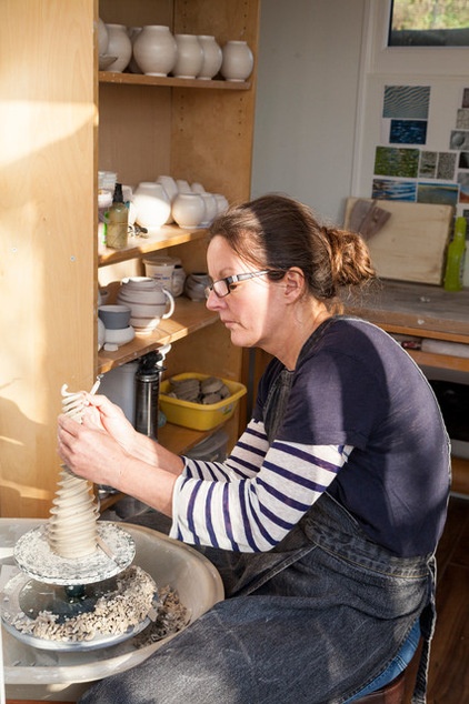 A Potter Creates an Inspiring Room of Her Own