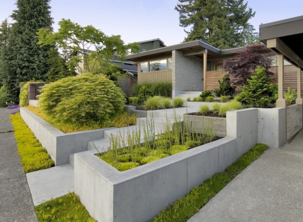 Garden Walls: Pour On the Style With Concrete