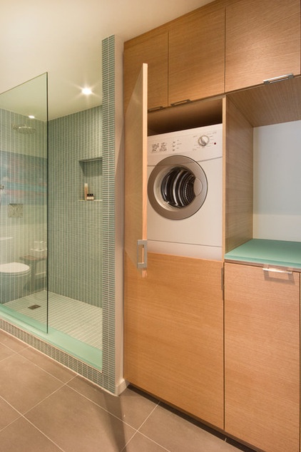 Modern Laundry Room by Affecting Spaces