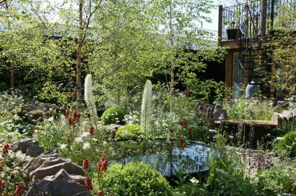 Farmhouse Landscape Chelsea Flower Show 2014 - Vital Earth, The Night Sky Garden