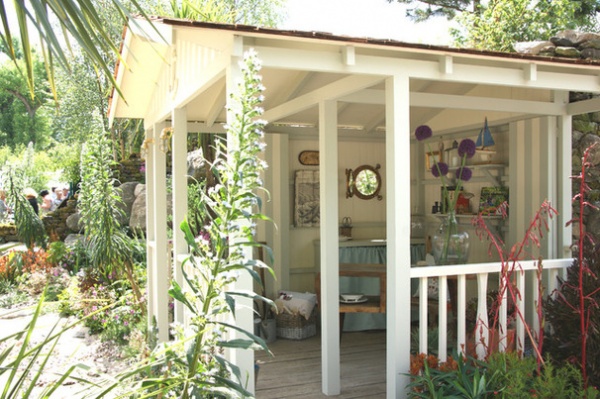 Beach Style Garage And Shed Chelsea Flower Show 2014 - Show garden 'From the Moors to the Sea'