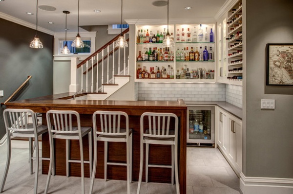 Craftsman Home Bar by Board and Vellum