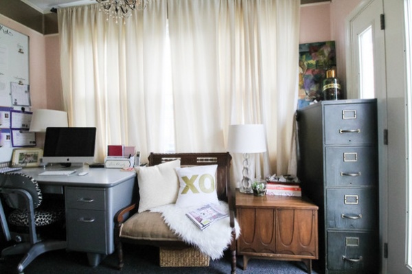 Eclectic Home Office by Michaela Dodd