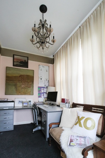 Eclectic Home Office by Michaela Dodd