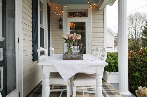 Eclectic Patio by Michaela Dodd