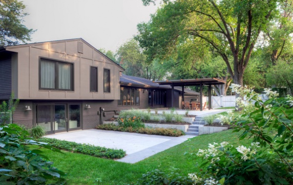 Contemporary Patio by Steven Ginn Architects LLC