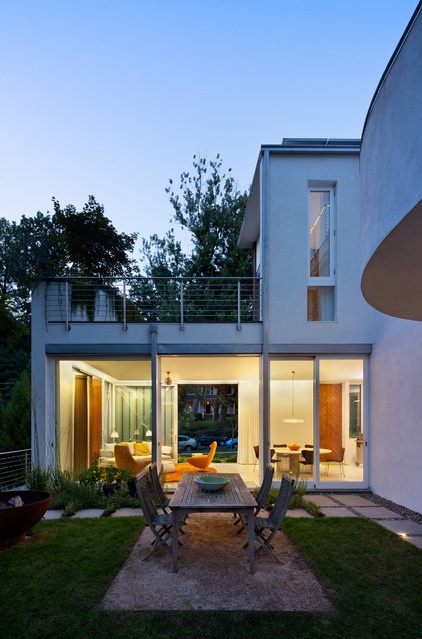 Contemporary Patio by Meditch Murphey Architects