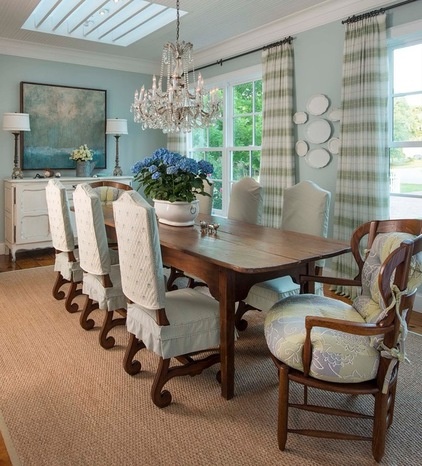 Farmhouse Dining Room by M. Barnes & Co