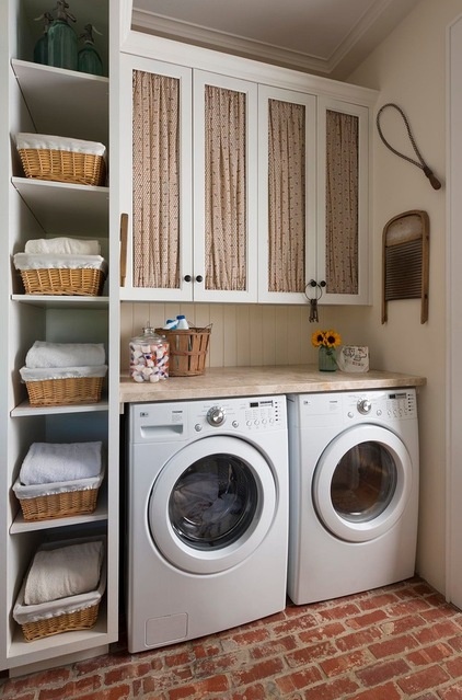 Farmhouse Laundry Room by M. Barnes & Co