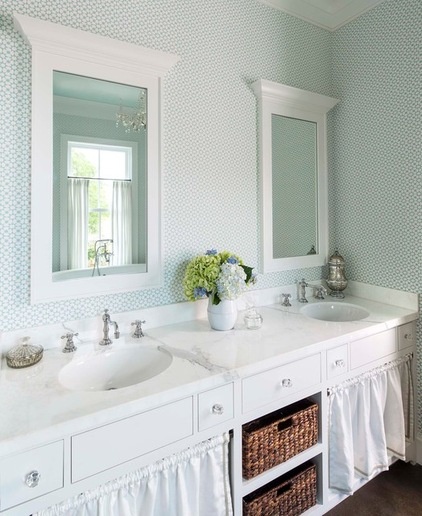 Farmhouse Bathroom by M. Barnes & Co