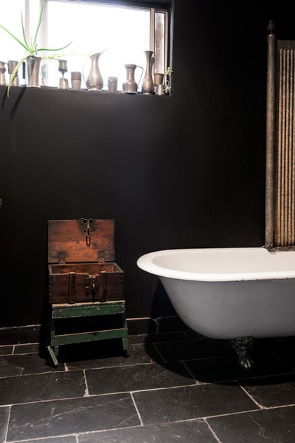 Eclectic Bathroom by Ryan Linnegar Photography