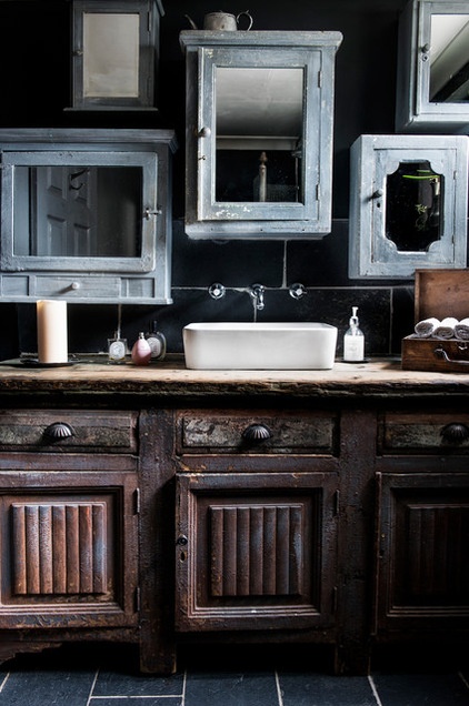 Eclectic Bathroom by Ryan Linnegar Photography