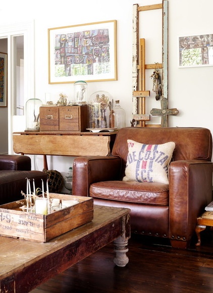 Eclectic Living Room by The Room Illuminated