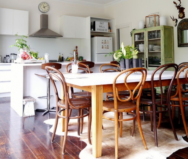 Eclectic Kitchen by The Room Illuminated