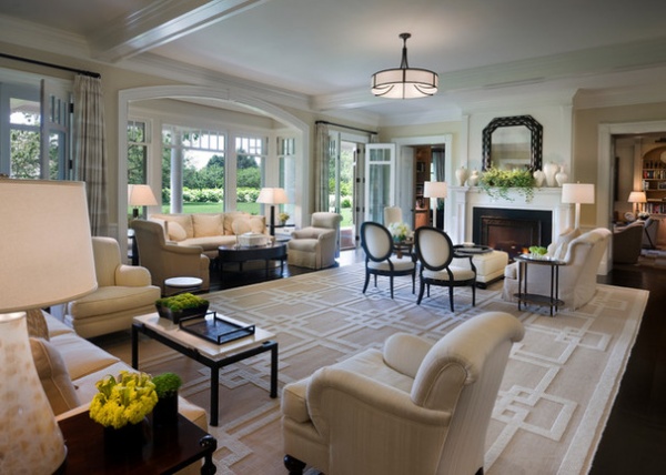 Victorian Living Room by Douglas C. Wright Architects