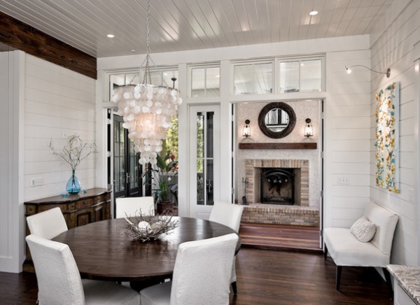 Traditional Dining Room by Borges Brooks Builders