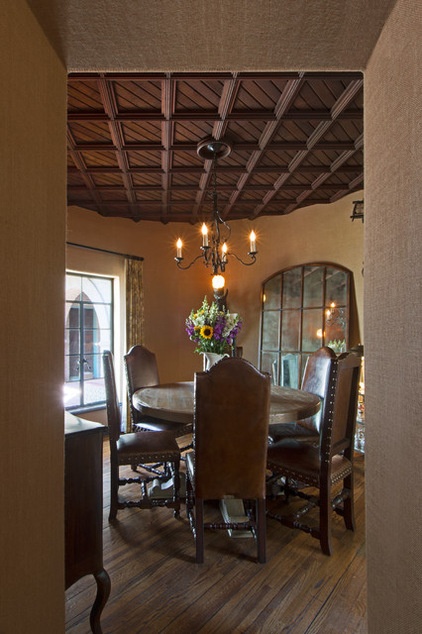 Mediterranean Dining Room by Carolyn Reyes