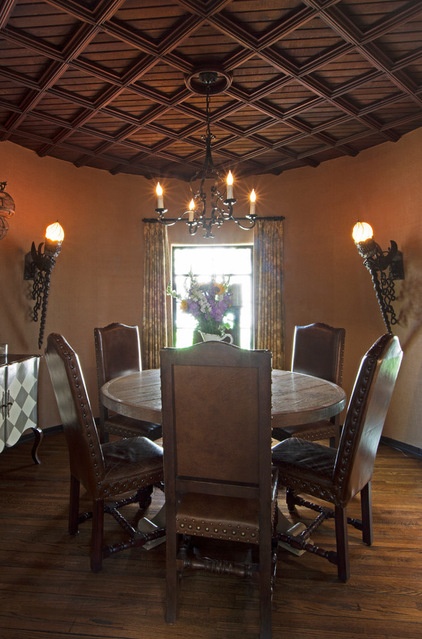 Mediterranean Dining Room by Carolyn Reyes