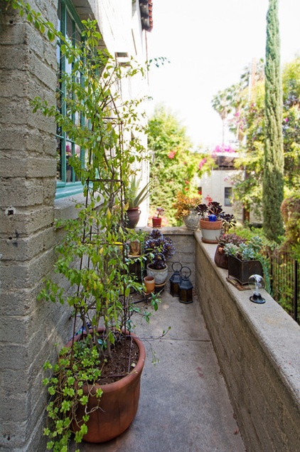 Mediterranean Patio by Carolyn Reyes