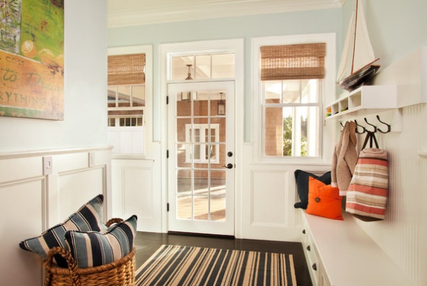 Beach Style Entry by Garrison Hullinger Interior Design Inc.