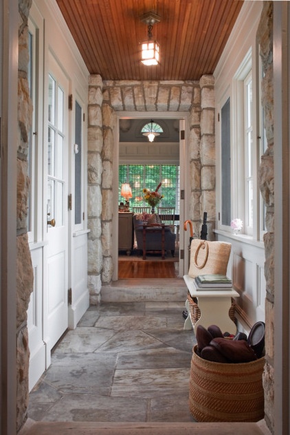 Rustic Entry by Giambastiani Design