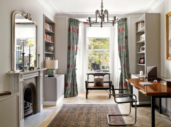 Victorian Home Office by Clare Gaskin